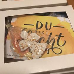 Jede:r Besucher:in bekam eine liebevoll gefüllte Box ...