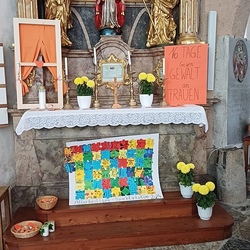 Die kfb Fladnitz setzt ein Zeichen gegen Gewalt an Frauen