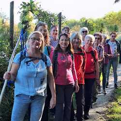 Gemeinsam auf dem Weg von Voitsberg nach Maria Lankowitz.