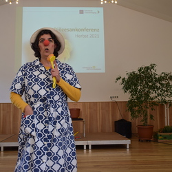 Mit Clownin Gwendolin Grübel